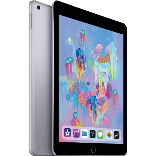 Apple iPad 2018 32GB - WiFi Only Space Gray. With Charger, pencil, and screen protect