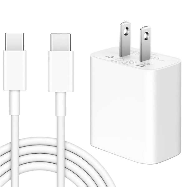 20W USB-C Wall Charger with USB-C to USB-C Cable