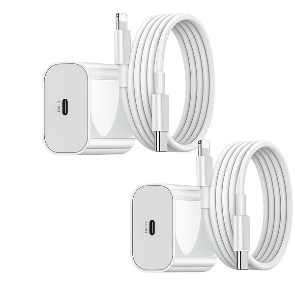 20W USB-C Wall Charger with USB-C to Lightning Cable (3 ft) (Copy)